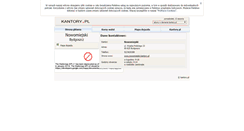 Desktop Screenshot of nowomiejski.kantory.pl