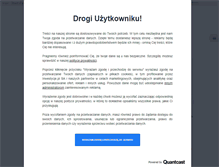 Tablet Screenshot of kantory.pl
