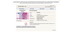 Desktop Screenshot of eurocent.kantory.pl