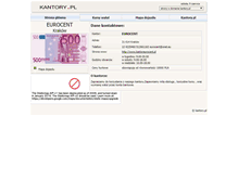 Tablet Screenshot of eurocent.kantory.pl