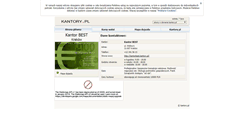 Desktop Screenshot of kantorbest.kantory.pl